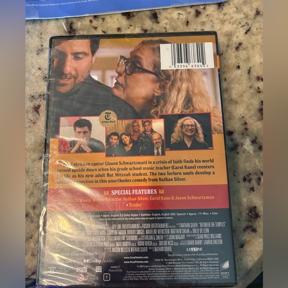 Between the Temples DVD - Picture 2 of 3